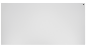 ZeroGravity 3XL Mousepad White Black Logo Flat Odin Gaming