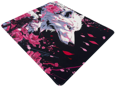AzpectCustomz Sakura Wolf Infinity XL Hybrid Mousepad - 19 AzpectCustomz Sakura Wolf Infinity XL Hybrid Mousepad - 19
