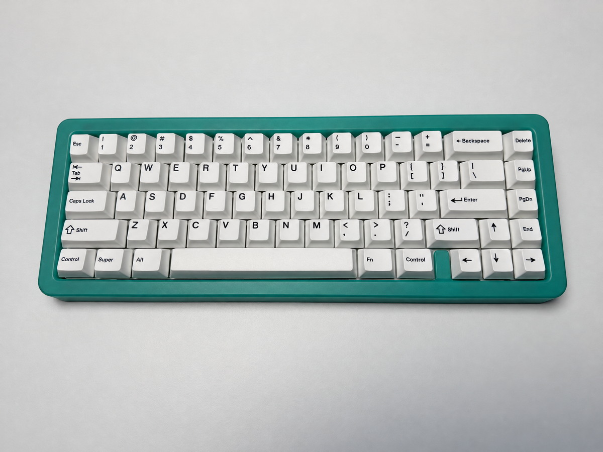 Aurora 65 mechanical gaming keyboard by Odin Gaming in Green