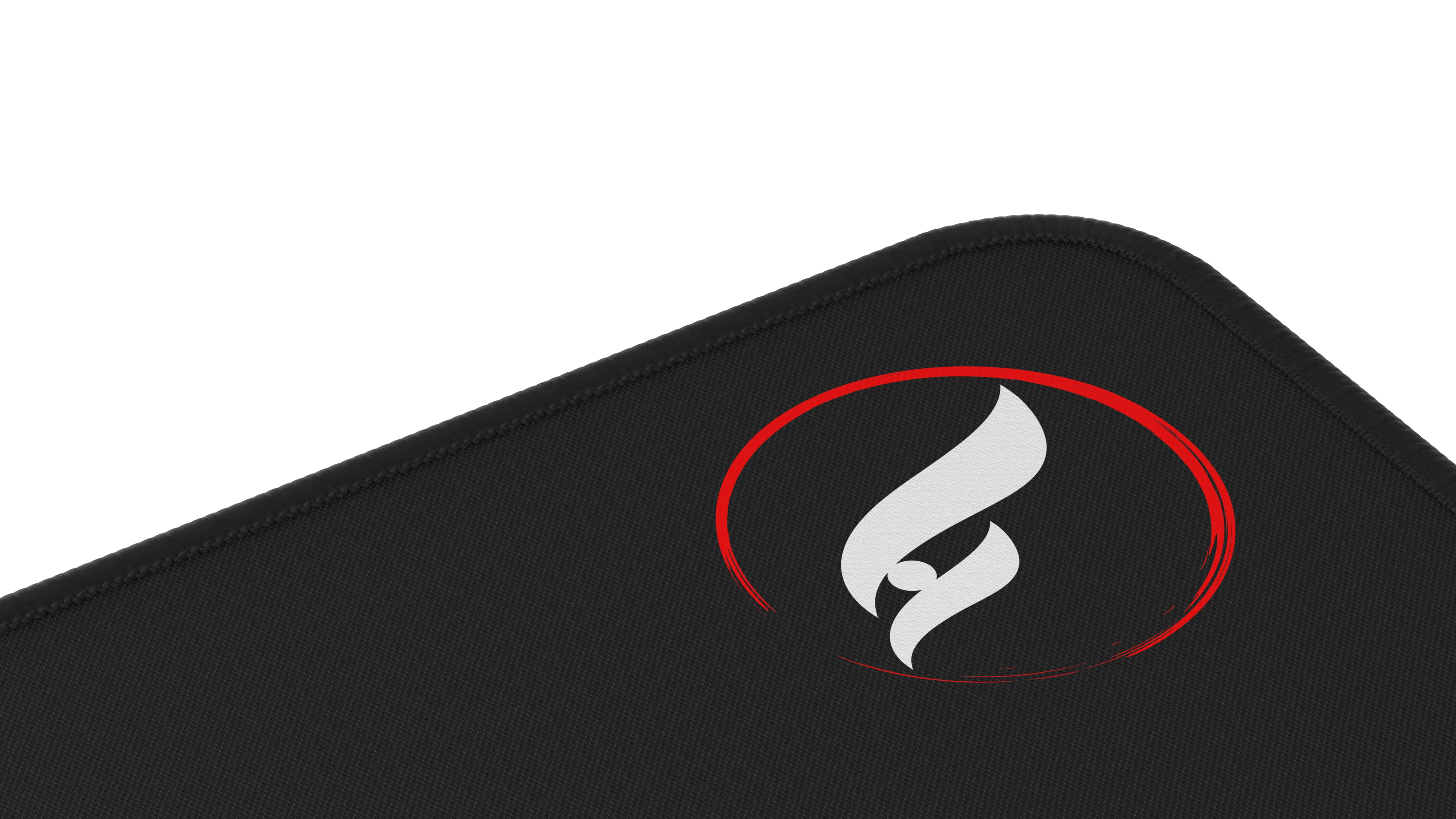 ZeroGravity 2XL mouse pad Black White Logo Close Up Odin Gaming