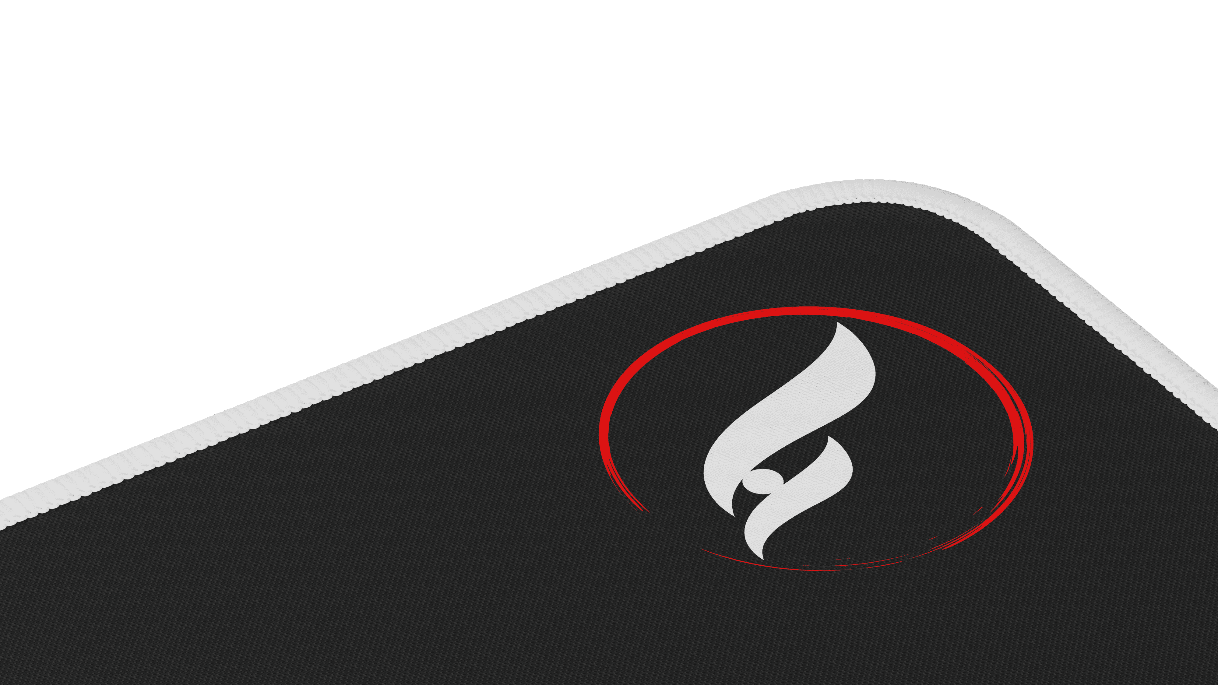 ZeroGravity 2XL mouse pad Black White Edge Close Up Odin Gaming