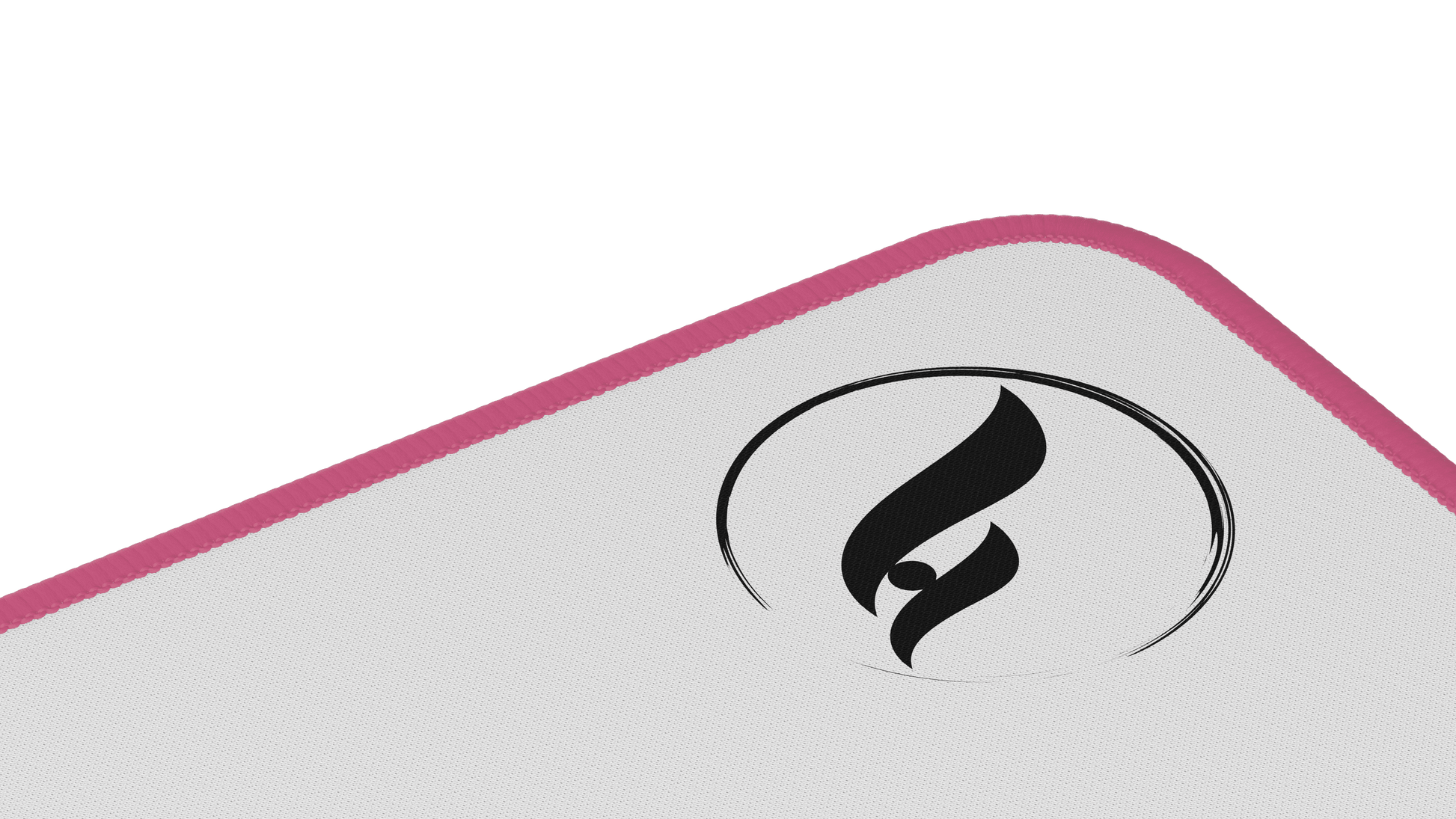 ZeroGravity 3XL mouse pad White Pink Edge Close Up Odin Gaming