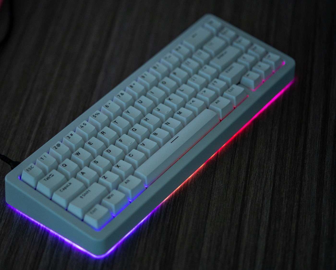 Aurora65 65% illuminated RGB ultra bright gaming mechanical keyboard Odin Gaming