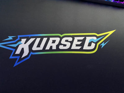 ZeroGravity gaming hybrid mousepad Kursed x Odin Gaming