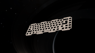 Aurora65 custom keyboard switch plate POM Odin Gaming